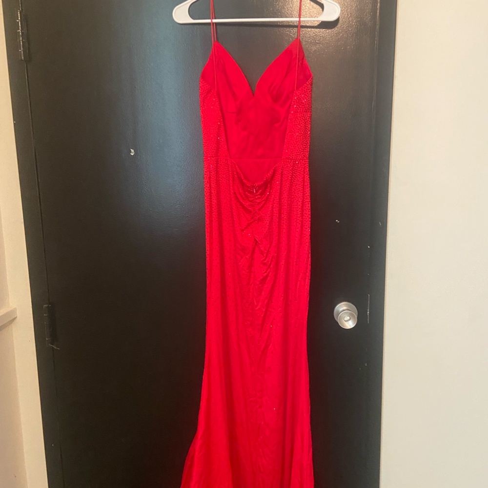 Red Prom Dress - Picture 2 of 4